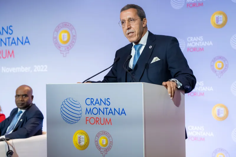 Crans Montana Forum gathering — photograph 114