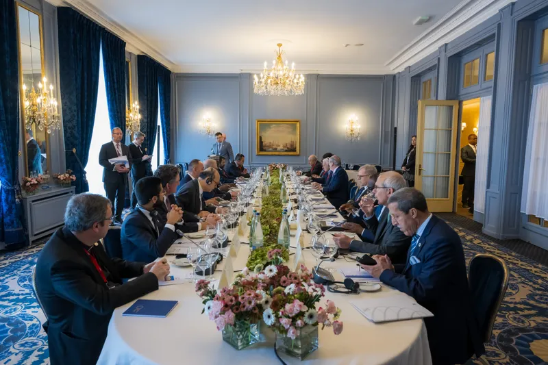 Crans Montana Forum gathering — photograph 32