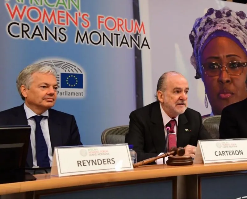 Crans Montana Forum gathering — photograph 161