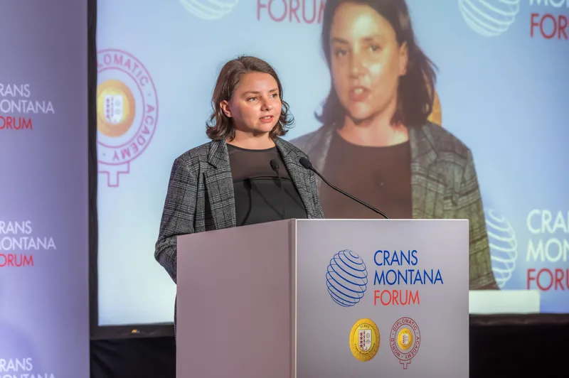 Crans Montana Forum gathering — photograph 111