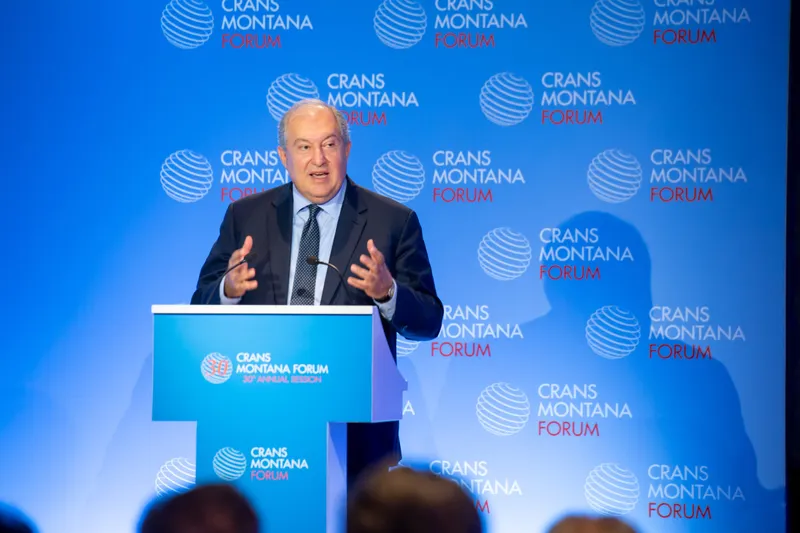 Crans Montana Forum gathering — photograph 13