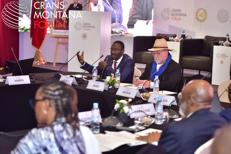 Crans Montana Forum gathering — photograph 418