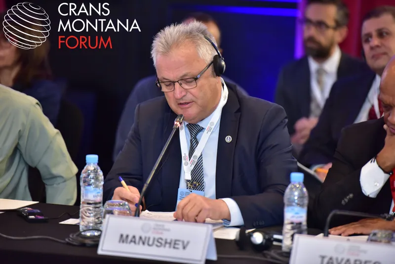 Crans Montana Forum gathering — photograph 410