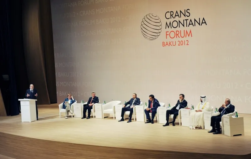 Crans Montana Forum gathering — photograph 25