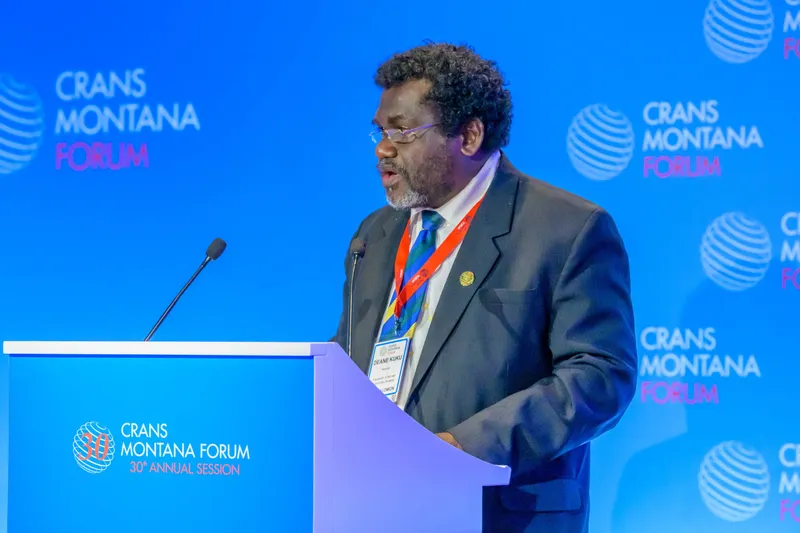 Crans Montana Forum gathering — photograph 107