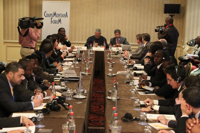 Crans Montana Forum gathering — photograph 187