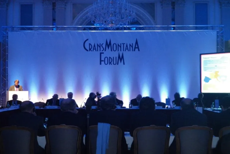 Crans Montana Forum gathering — photograph 44