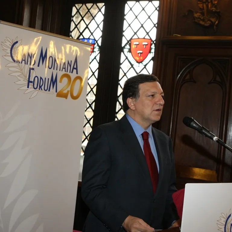 Crans Montana Forum gathering — photograph 173