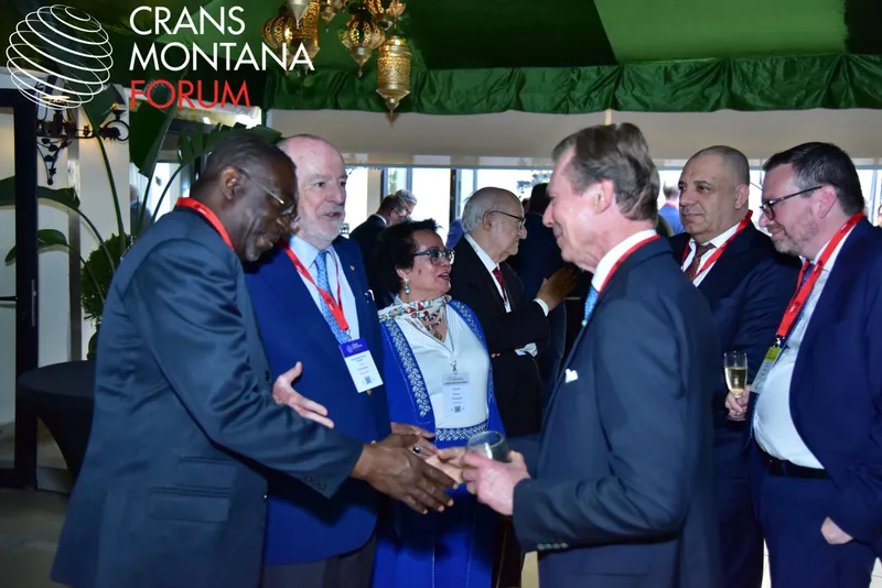Crans Montana Forum gathering — photograph 435