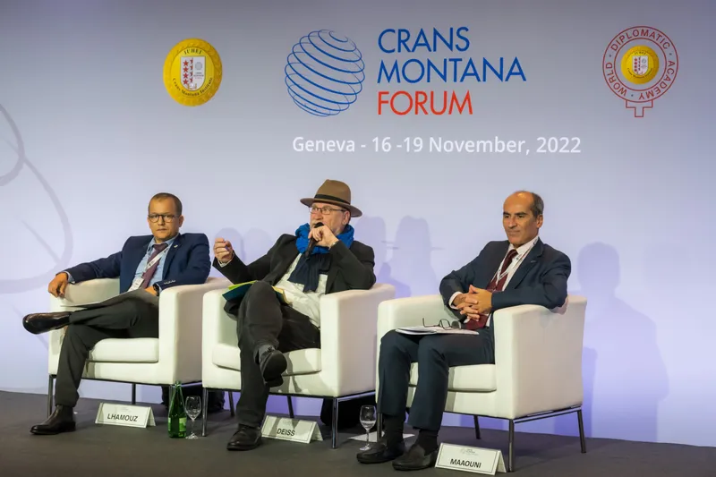 Crans Montana Forum gathering — photograph 138