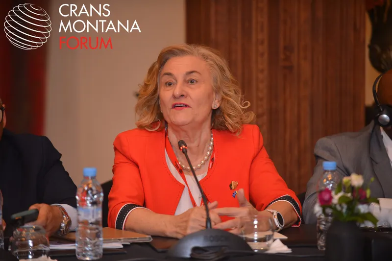 Crans Montana Forum gathering — photograph 451