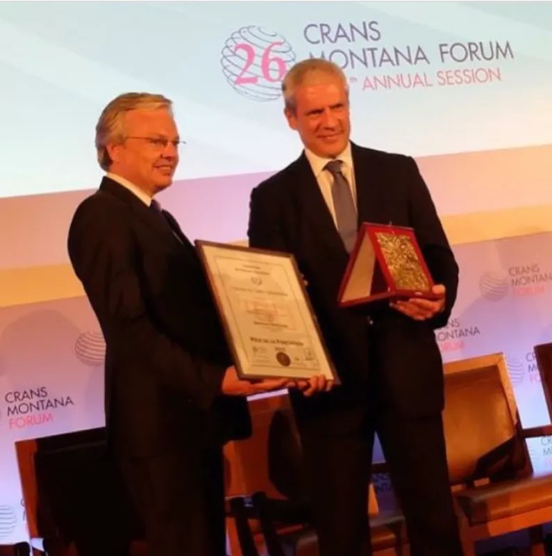 Crans Montana Forum gathering — photograph 244