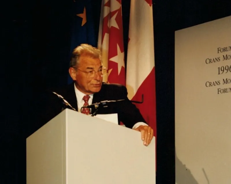 Crans Montana Forum gathering — photograph 78