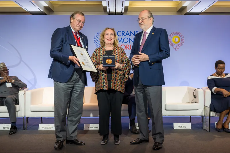 Crans Montana Forum gathering — photograph 117