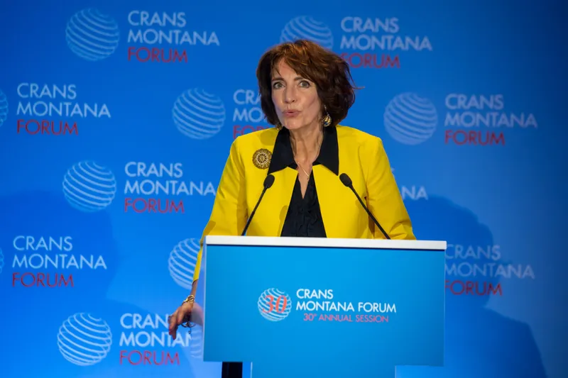 Crans Montana Forum gathering — photograph 54