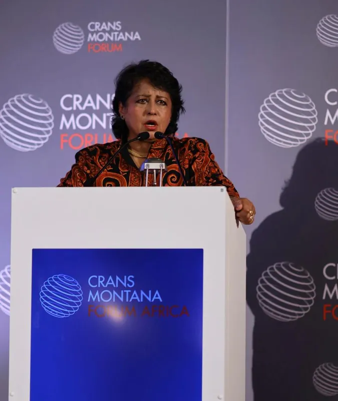 Crans Montana Forum gathering — photograph 91