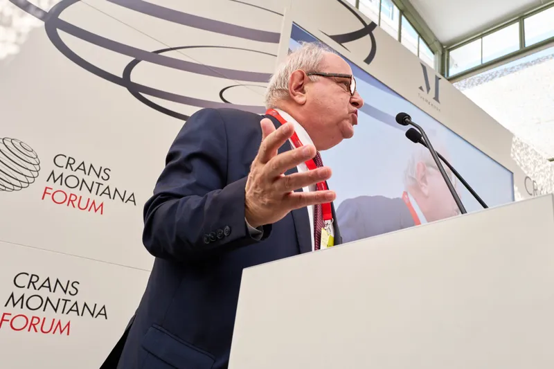 Crans Montana Forum gathering — photograph 382