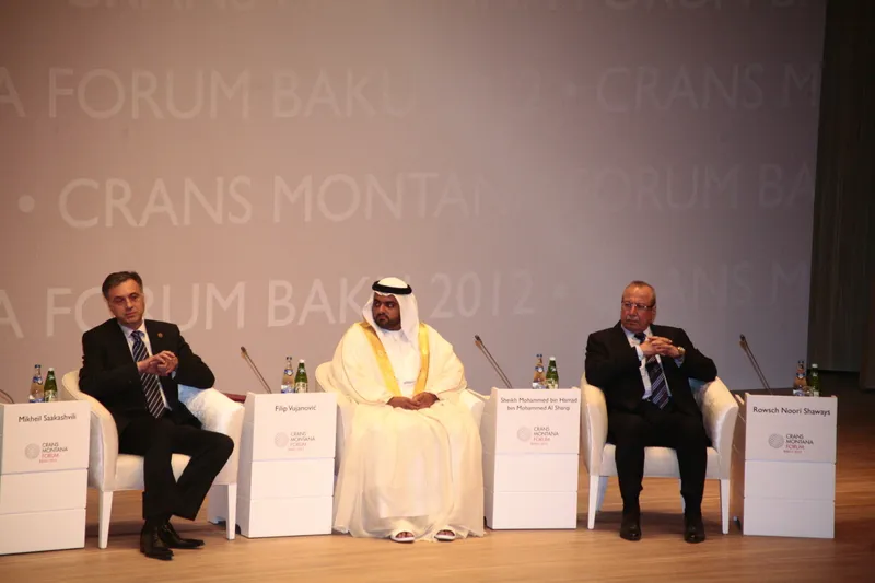 Crans Montana Forum gathering — photograph 22