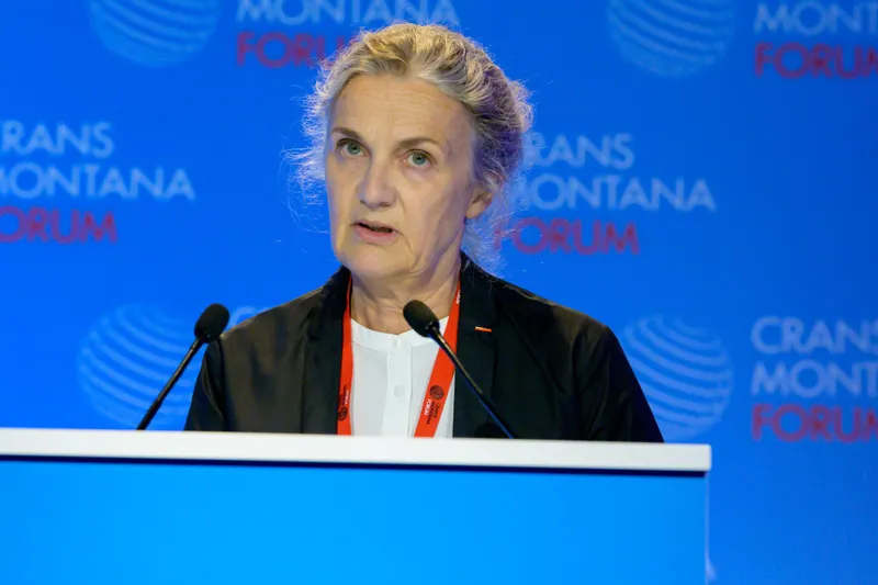 Crans Montana Forum gathering — photograph 58
