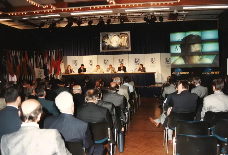 Crans Montana Forum gathering — photograph 348