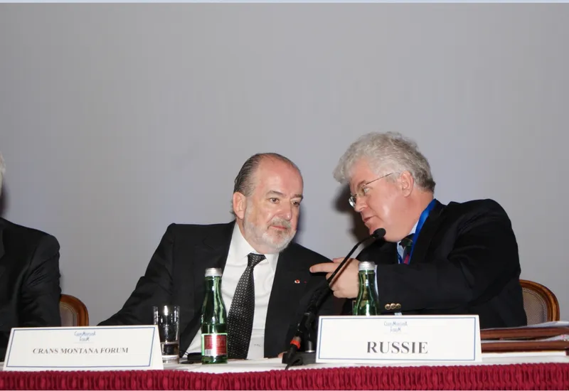 Crans Montana Forum gathering — photograph 271