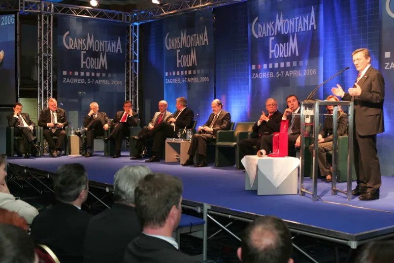 Crans Montana Forum gathering — photograph 314