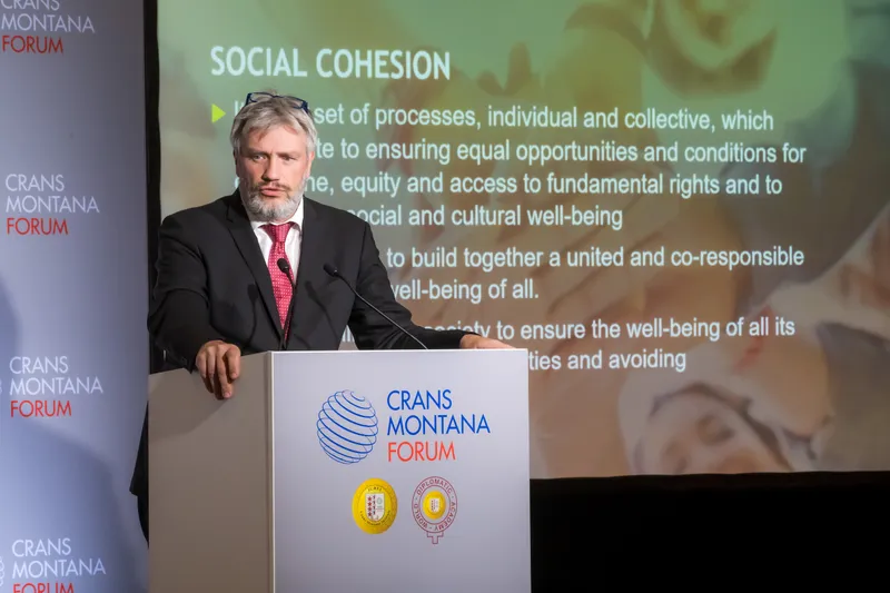 Crans Montana Forum gathering — photograph 24