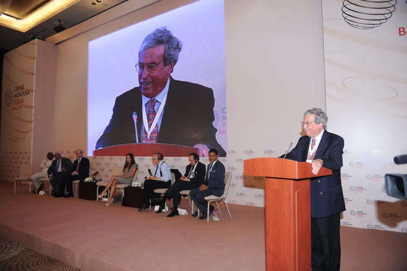 Crans Montana Forum gathering — photograph 159